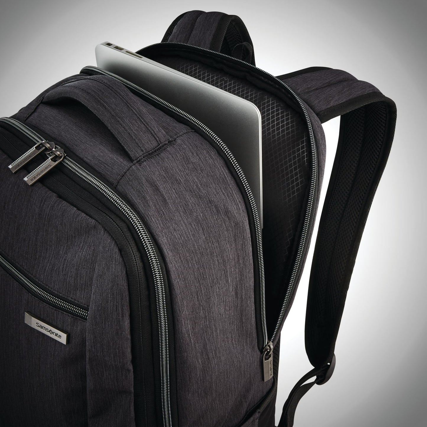 Samsonite Modern Utility Travel Backpack Expandable 17" - Charcoal Heather