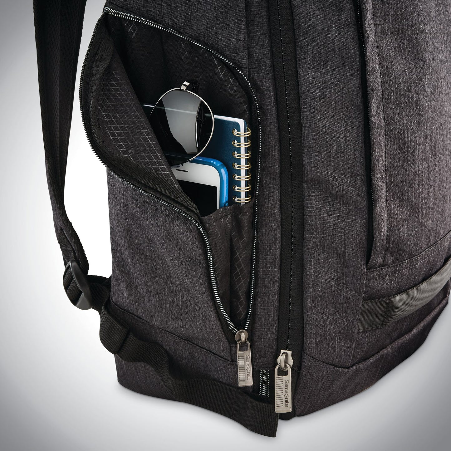 Samsonite Modern Utility Travel Backpack Expandable 17" - Charcoal Heather