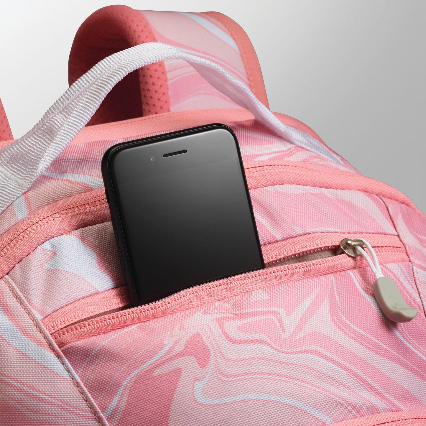 High Sierra Swoop SG Laptop Backpack - Pink Marble/Bubblegum Pink