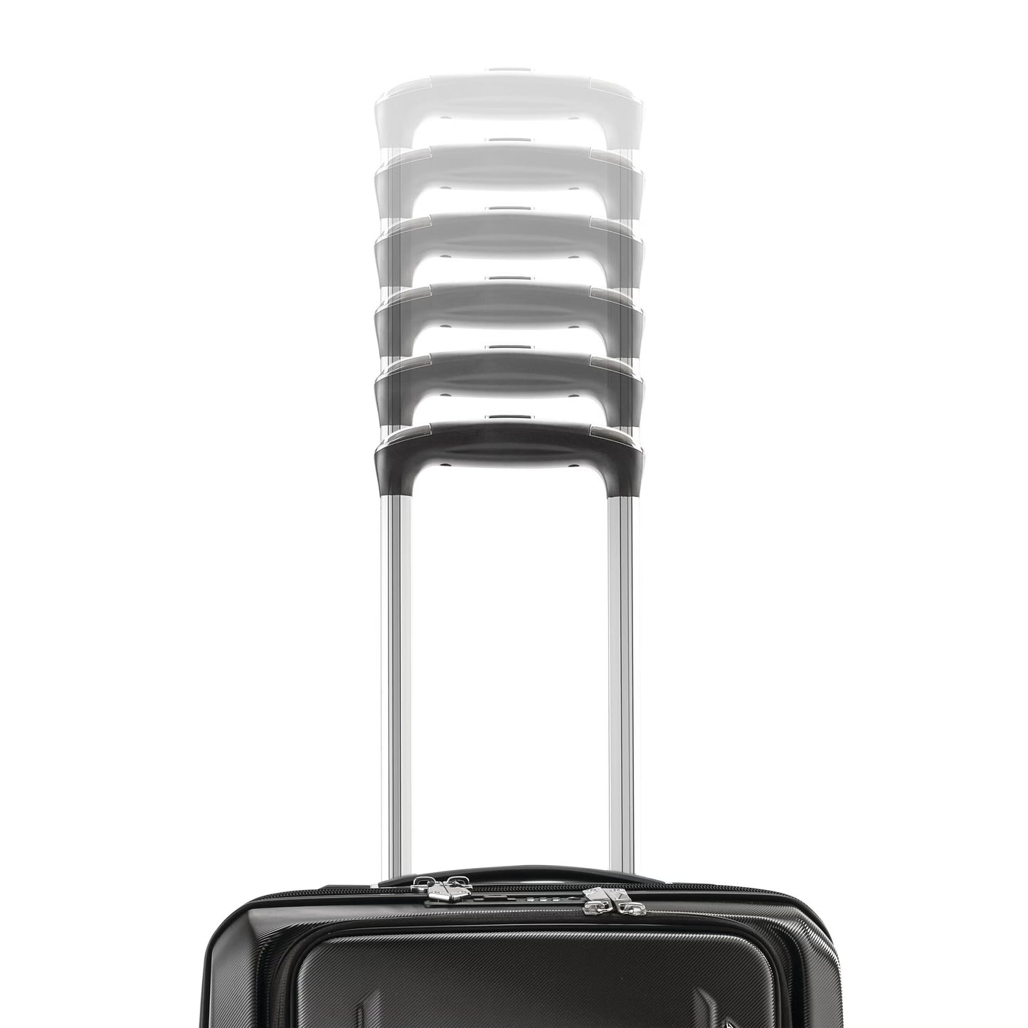 Samsonite Just Right Spinner Valise Cabine Frontale 15" Extensible Coque Rigide - Graphite