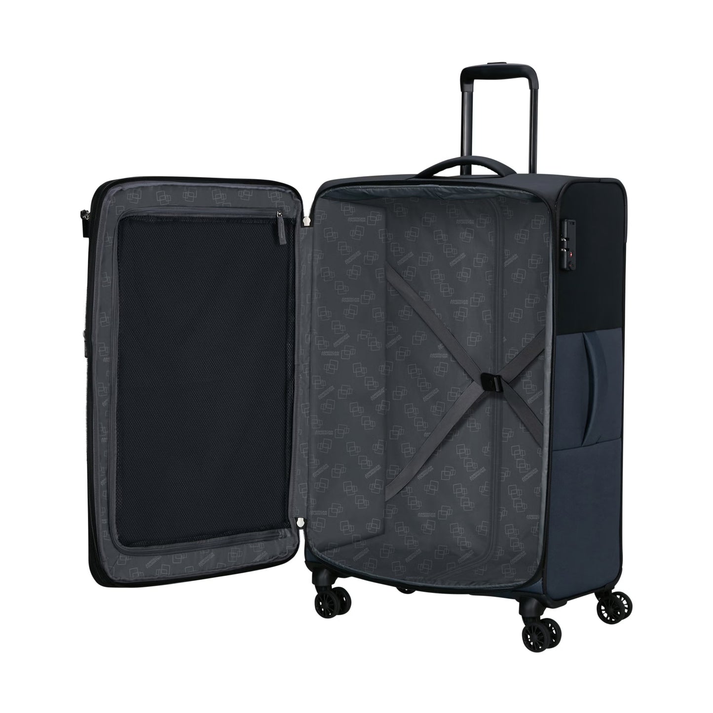American Tourister Daring Dash Spinner Grande Valise Souple Extensible