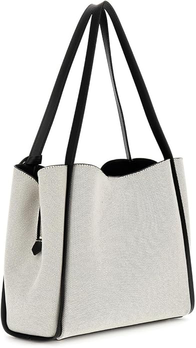 Sac fourre-tout GUESS Nicolette Girlfriend - Noir naturel