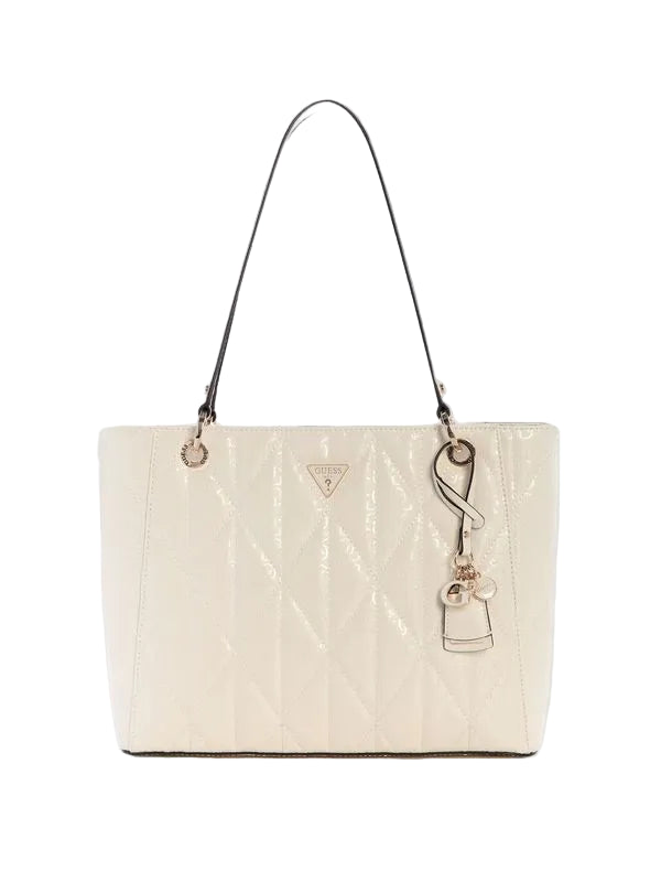 GUESS Aldina Noel Tote Bag - Off White