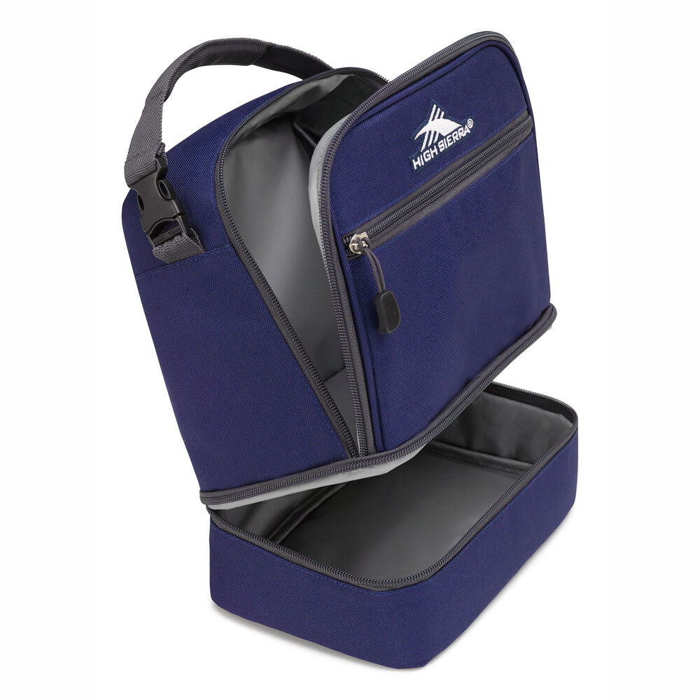 Kit de déjeuner à compartiments empilés High Sierra - Marine
