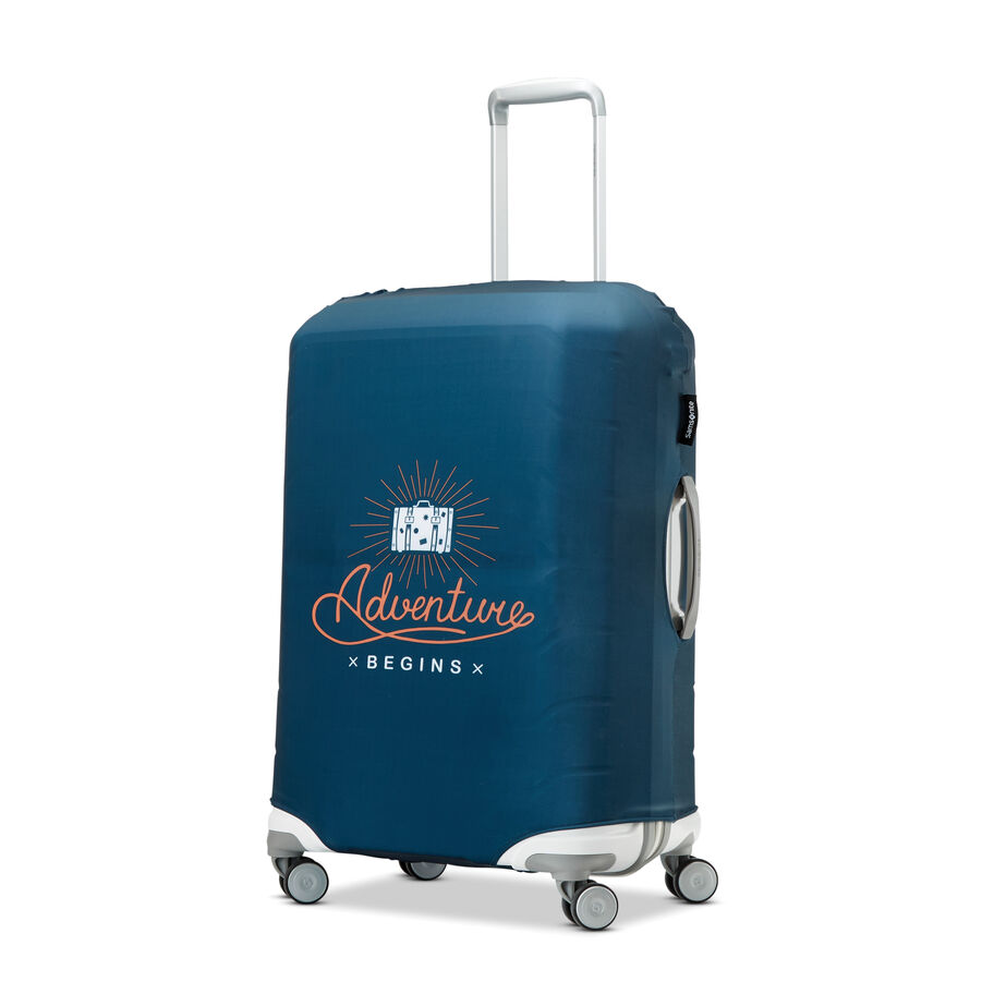 Samsonite Printed Luggage Cover M - Adventure Begins