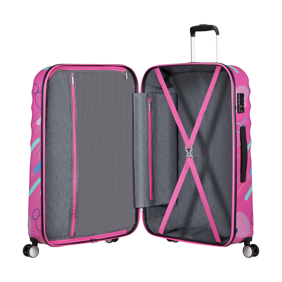 American Tourister Disney Wavebreaker Hardside Carry-On Luggage - Minnie Future Pop