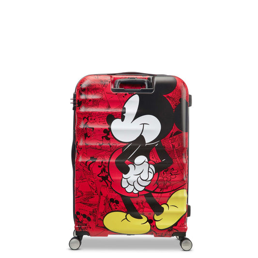 American Tourister Disney Wavebreaker Grande Valise Rigide - Mickey Comics Rouge