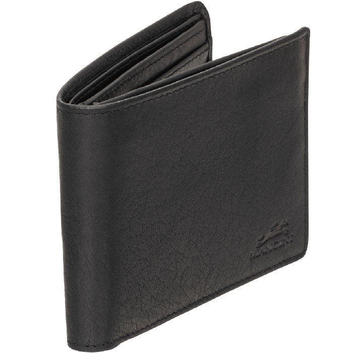 Mancini Buffalo RFID Secure Center Wing Portefeuille