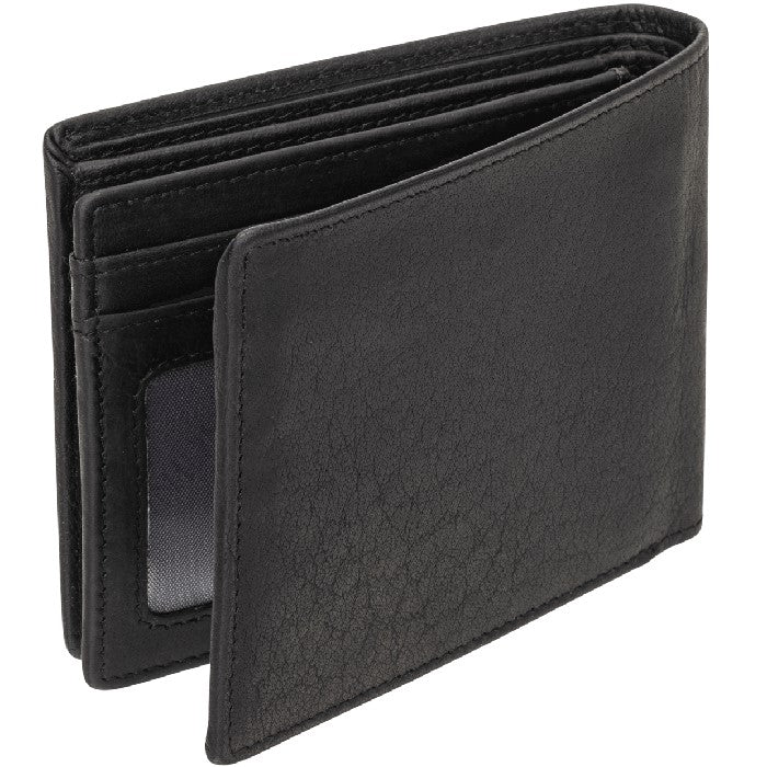 Mancini Buffalo RFID Secure Center Wing Portefeuille