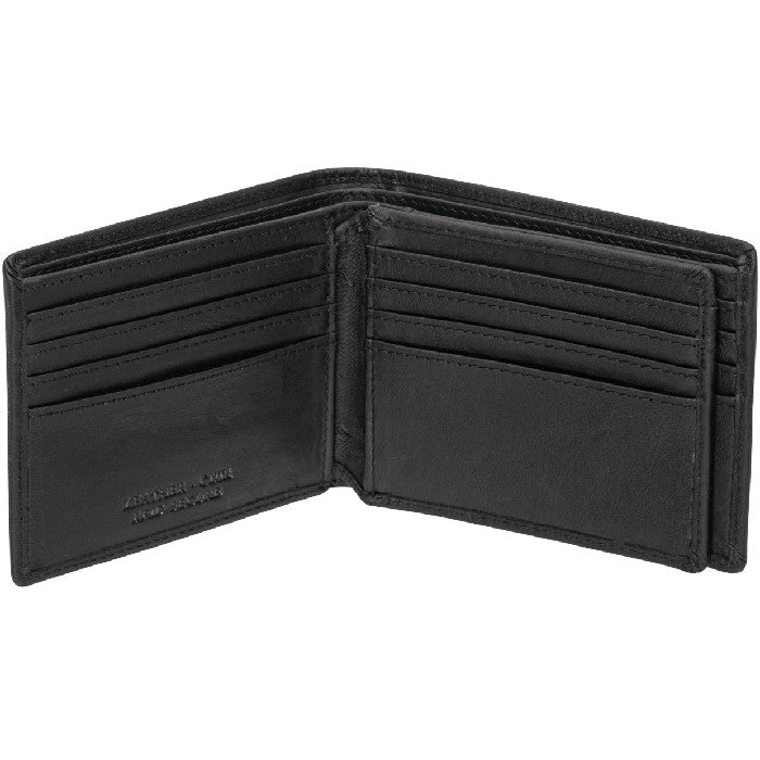 Mancini Buffalo RFID Secure Center Wing Portefeuille