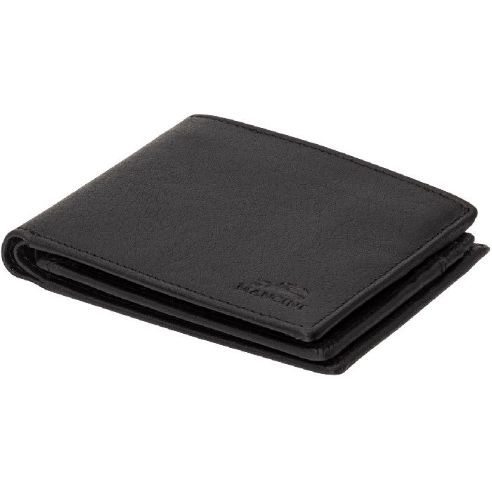 Mancini Buffalo RFID Secure Center Wing Portefeuille
