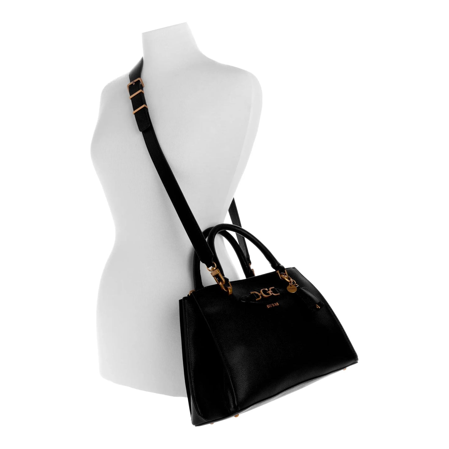 Guess Malva Girlfriend Satchel - Black