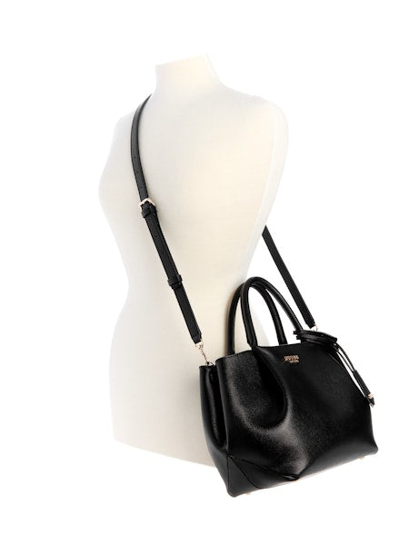 GUESS Amorette Girlfriend Satchel - Black