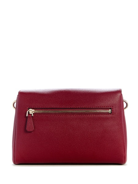 GUESS Gregoria Flap Crossbody - Red