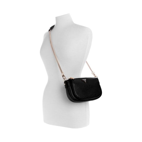 Guess Fedora Shoulder Bag - Black