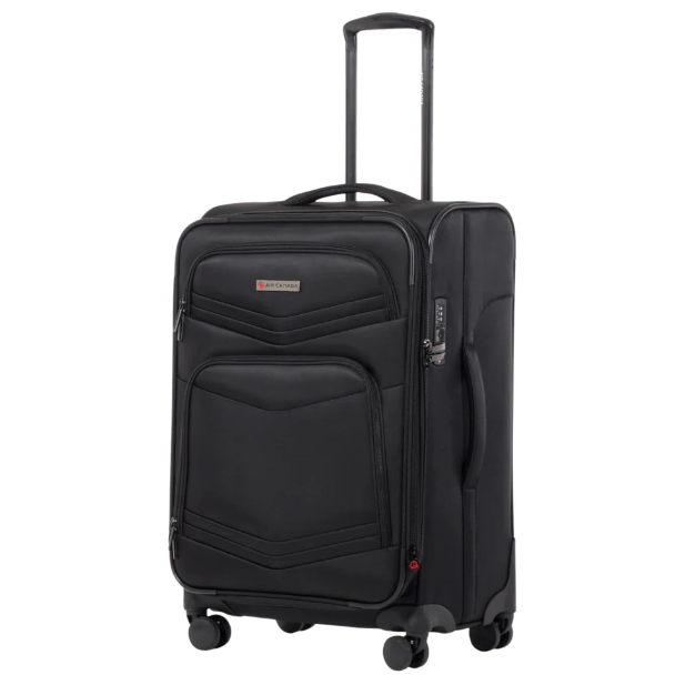 Air Canada Central Collection Softside Medium Spinner Luggage - Charcoal