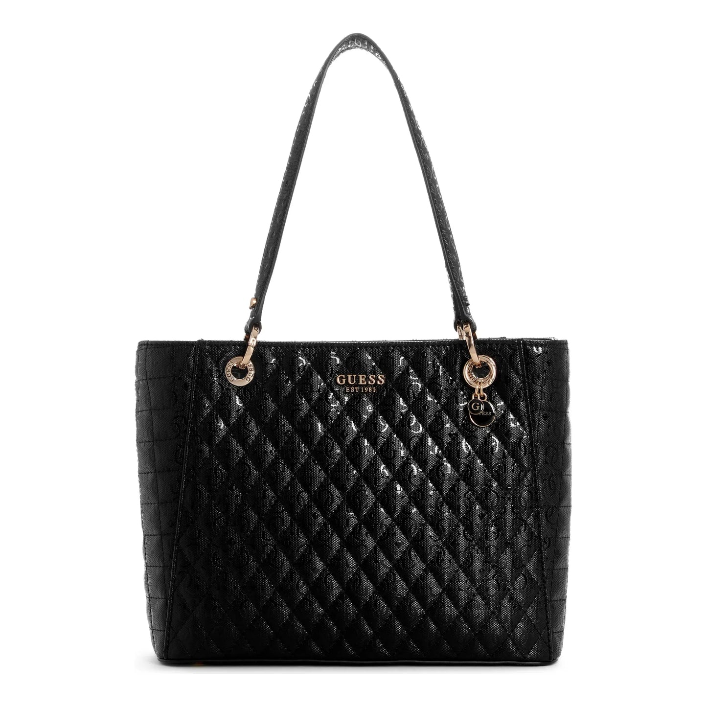 Guess Yarmilla Small Noel Tote - Black