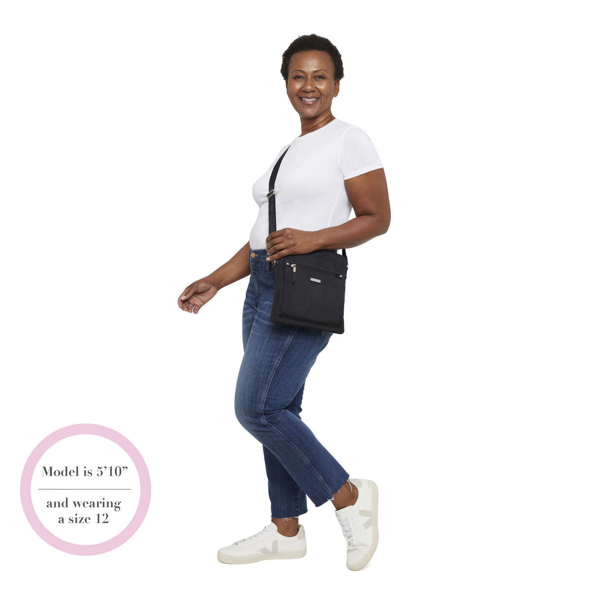 Baggallini Go Bagg avec bracelet pour téléphone RFID