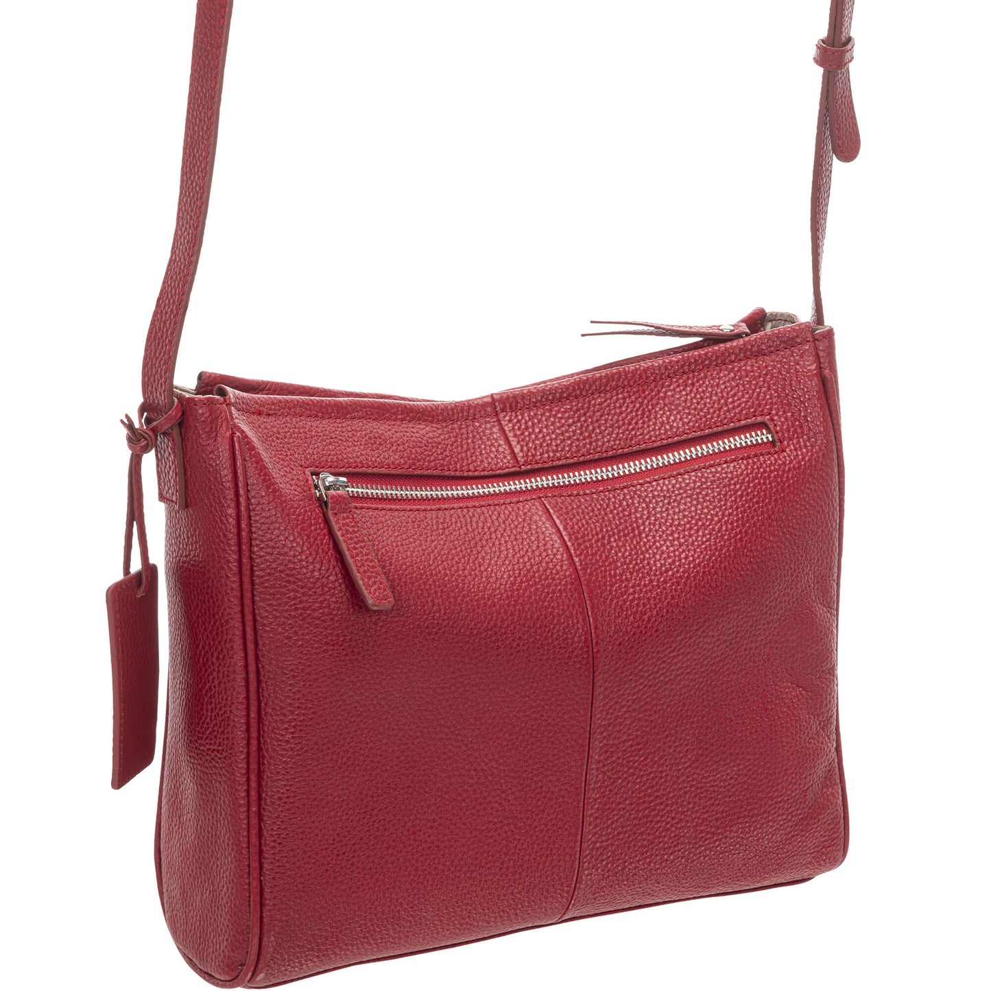 Sac bandoulière Michelle en cuir grainé Mancini
