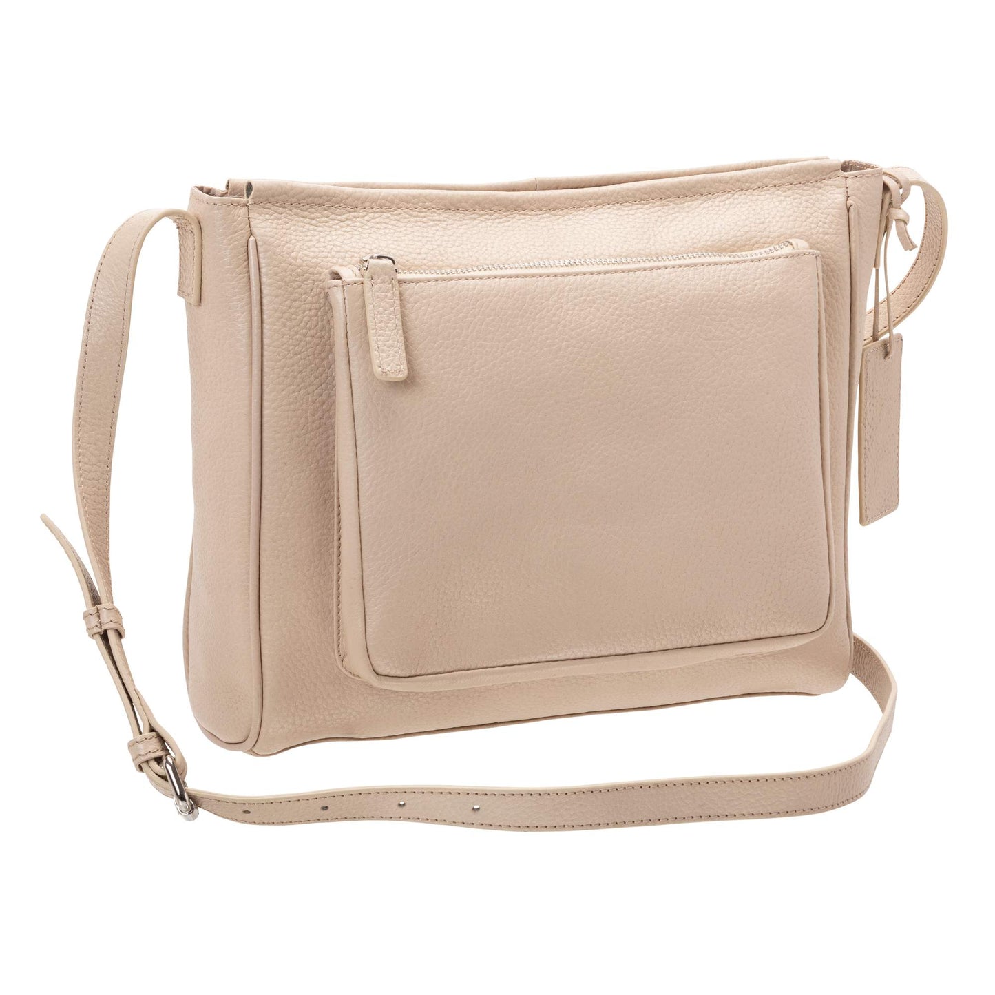 Sac bandoulière Michelle en cuir grainé Mancini