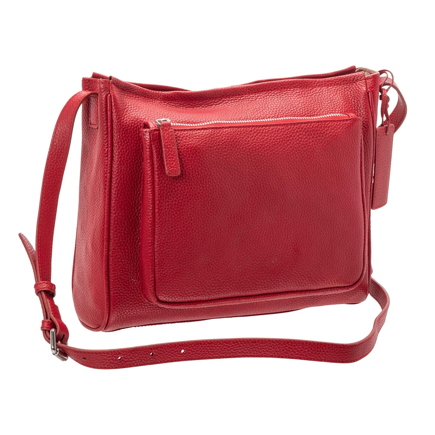 Sac bandoulière Michelle en cuir grainé Mancini