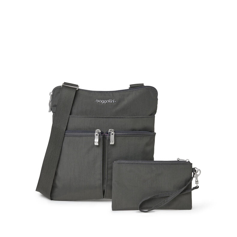 Baggallini Horizon Crossbody - Charbon
