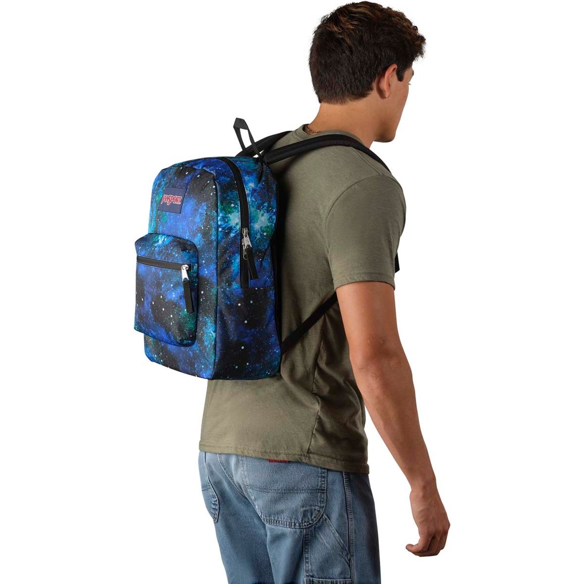 JanSport Cross Town Backpack - Cyberspace Galaxy