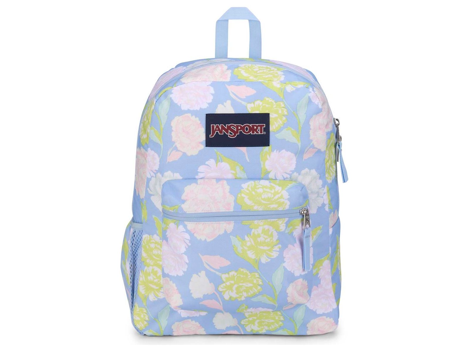 JanSport Cross Town Backpack – Autumn Tapestry Hydrangea – MouraCuir