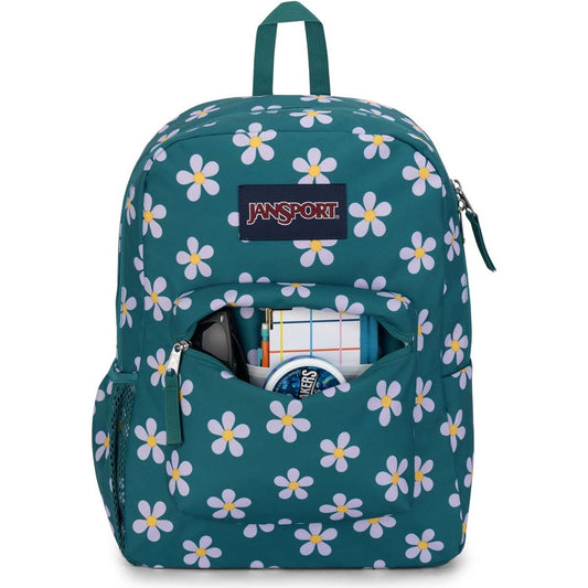 Sac à dos pour ordinateur portable Jansport Cross Town Plus - Pétales Précieux