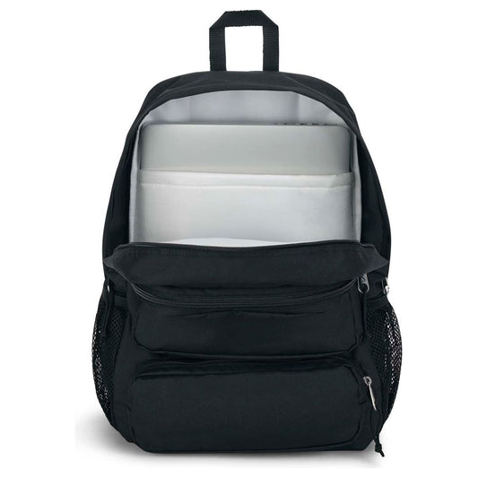 Sac à dos pour ordinateur portable Jansport Doubleton - Noir