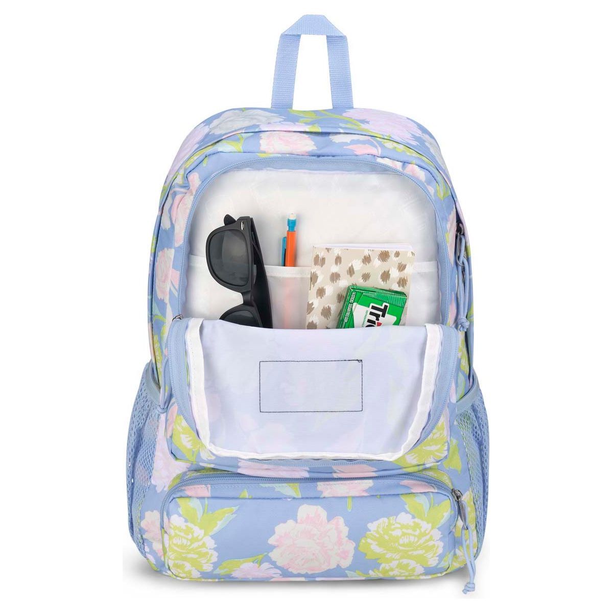 Sac à dos pour ordinateur portable Jansport Doubleton - Tapisserie d'automne Hortensia