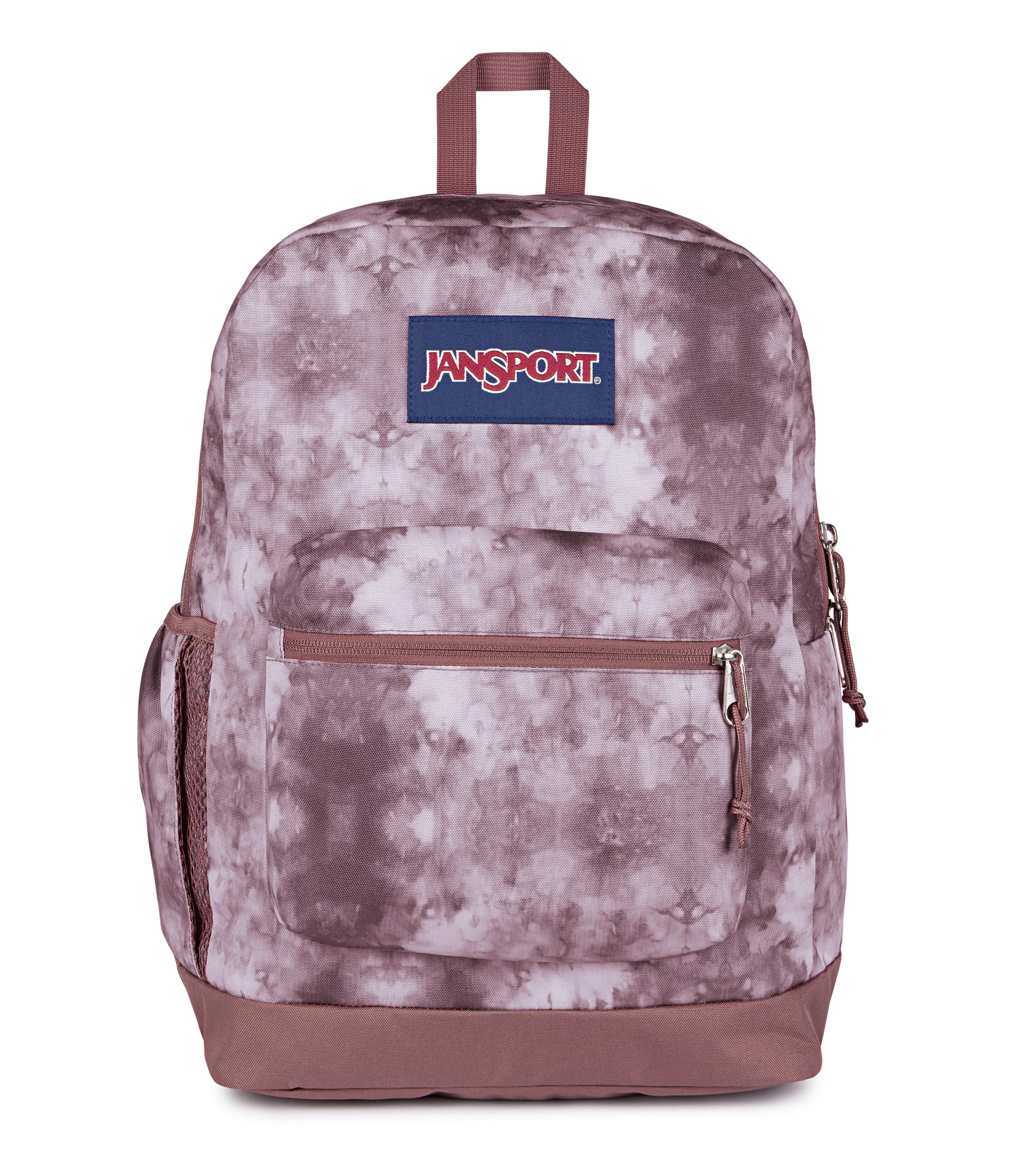 JanSport Cross Town Plus Laptop Backpack - Ice Dye Mahogany Haze
