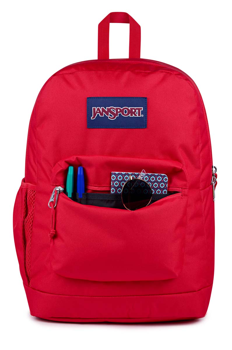 Sac à dos JanSport Cross Town Plus - Ruban rouge