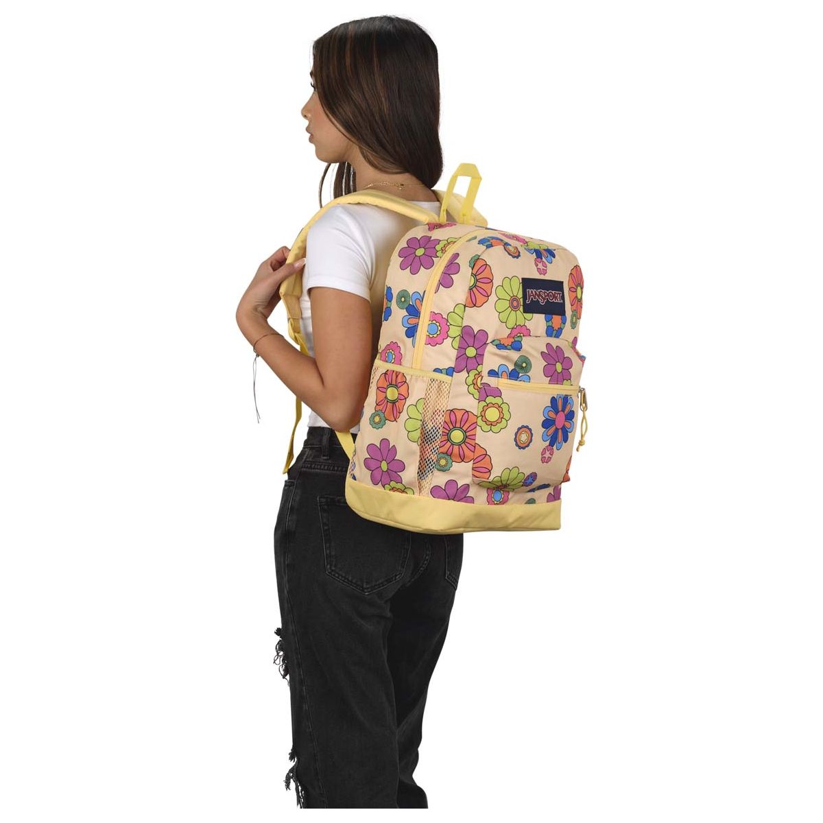 JanSport Cross Town Plus - Power to the Flower