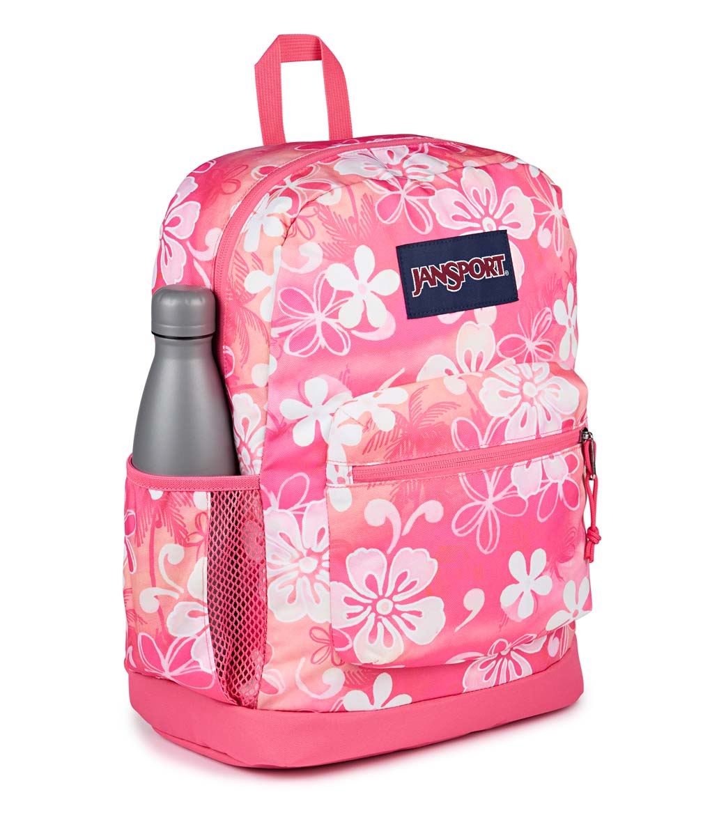 JanSport Cross Town Plus Backpack - Hiblisscus