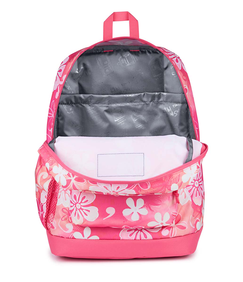 JanSport Cross Town Plus Backpack - Hiblisscus