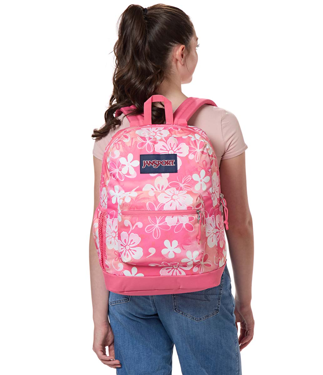 JanSport Cross Town Plus Backpack - Hiblisscus