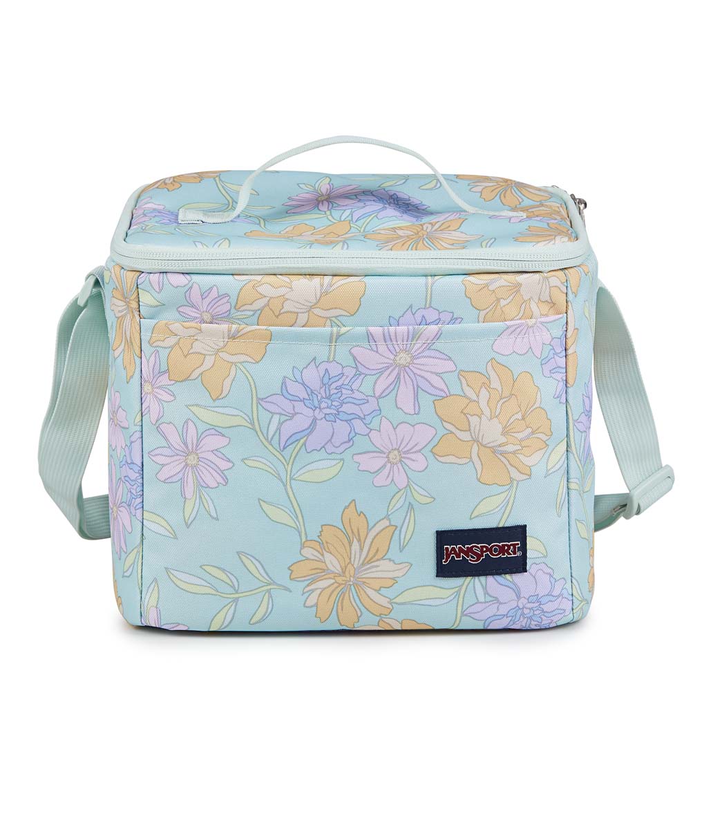 JanSport Super Snack Lunch Bag - Menthe fraîche florale