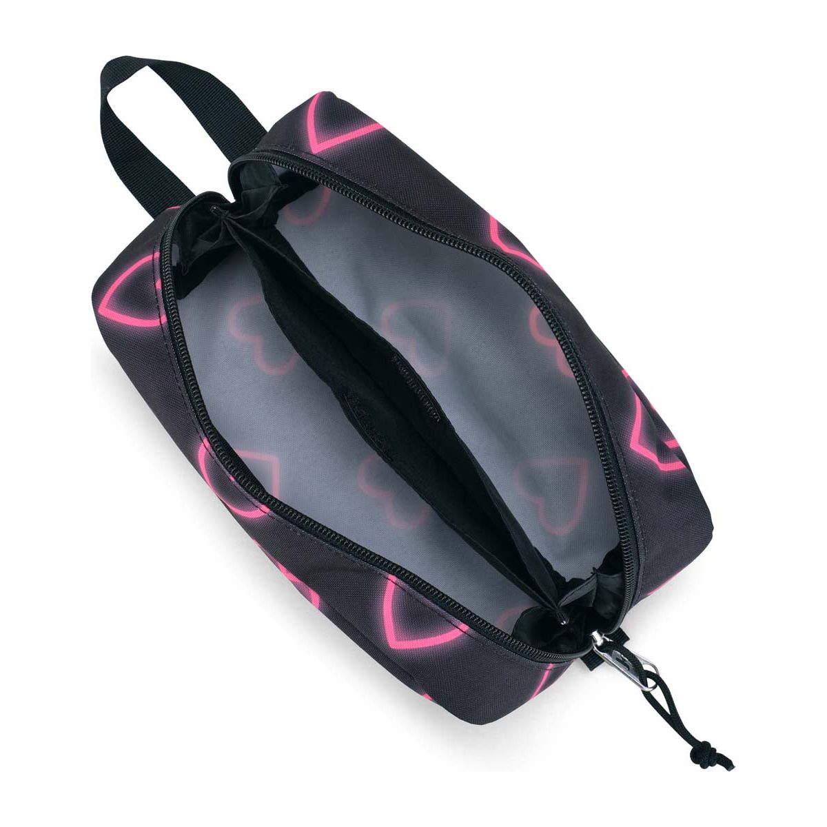 JansSport Perfect Pouch - Happy Hearts Black