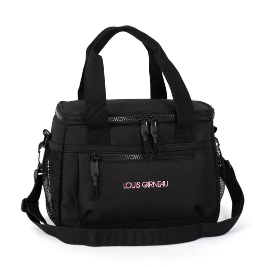 Boîte à déjeuner ronde grande Louis Garneau - Noir