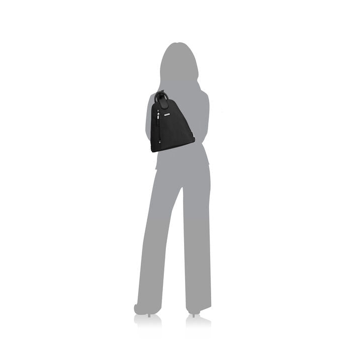 Baggallini Metro Backpack With RFID Phone Wristlet - Black