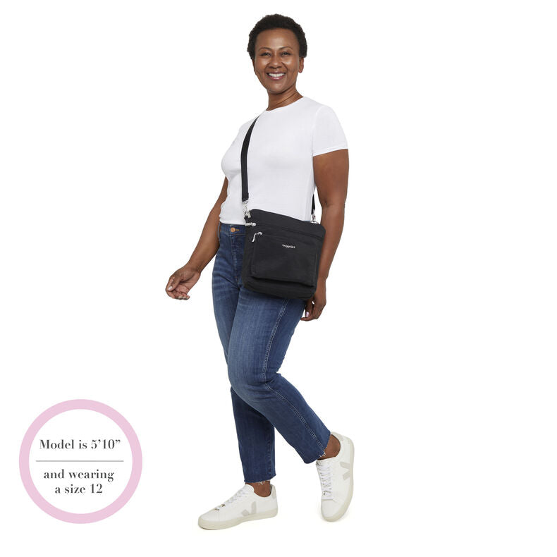 Baggallini Modern Large Pocket Crossbody - Sterling Shimmer