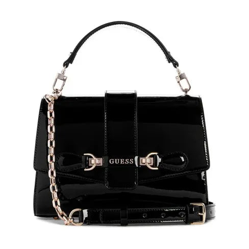 Guess patent leather handbags on sale