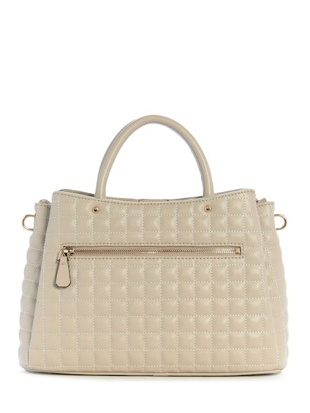 GUESS Nadira Girlfriend Satchel - Light Taupe