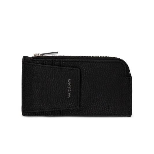 Matt & Nat Gratz Vegan Wallet Grain - Black