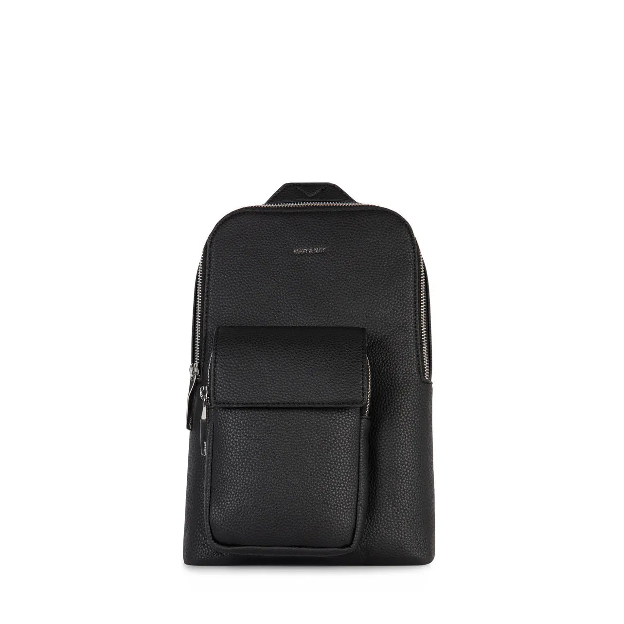 Matt & Nat Allar Vegan Sling Bag Grain - Black