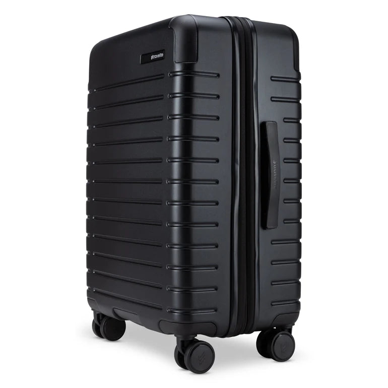 Travelite Epicure Expandable Spinner Hardside Medium Luggage - Black
