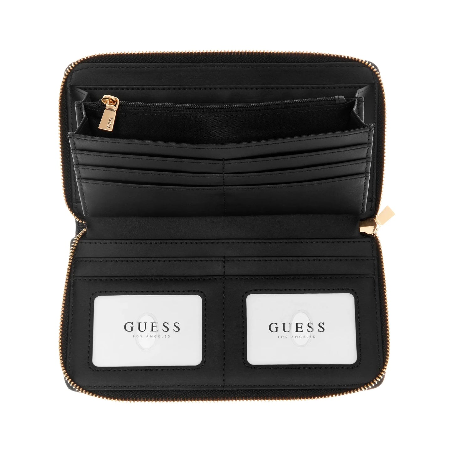 Organisateur à carreaux Guess Laurel SLG - Noir