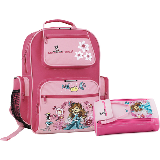 Sac d'école et trousse Louis Garneau - Princesse