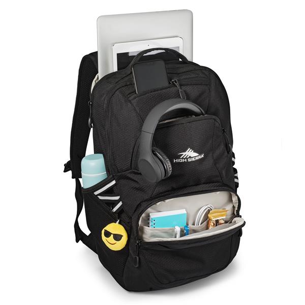 High Sierra Swoop SG Laptop Backpack - Black